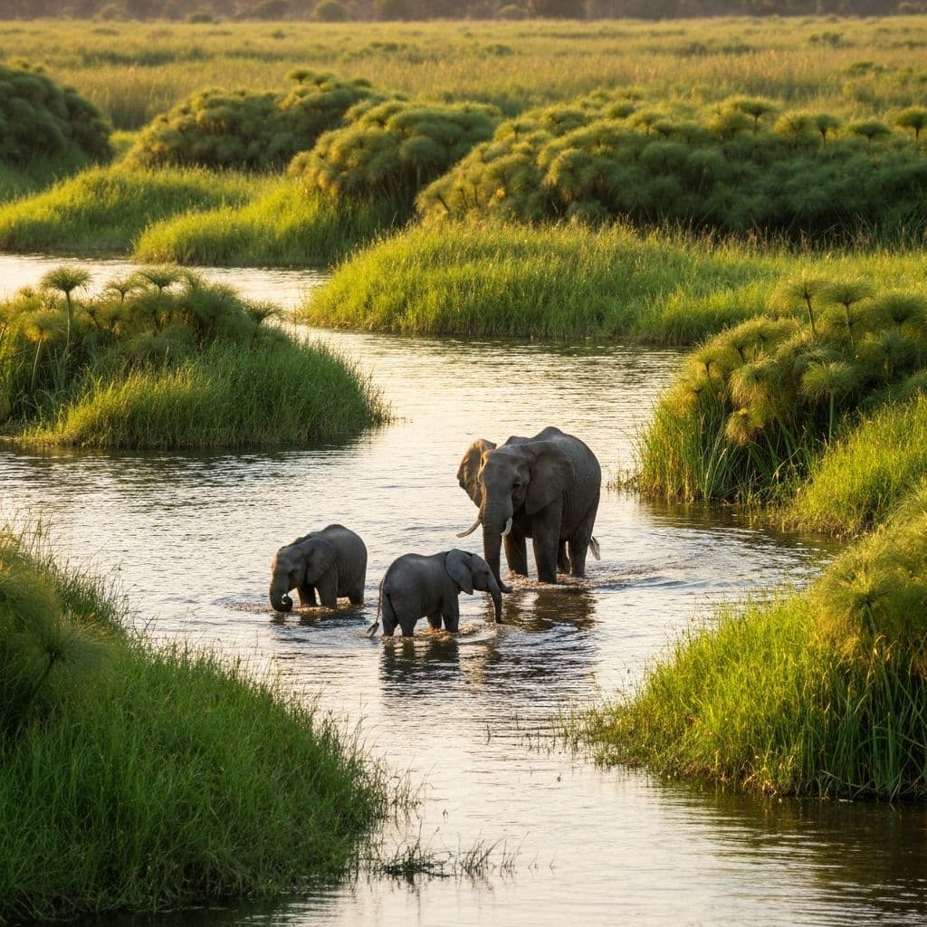 Victoria Falls, Chobe Game Reserve, Okavango Delta 4x4 tour