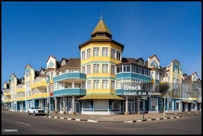 Historische Duitse koloniale architectuur in Swakopmund